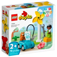 Constructor LEGO Turbină eoliană și mașină electrică Mașină/ Multicolor