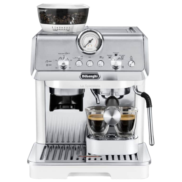 Кофеварка DeLonghi EC9155.W Рожковая/ 1.5 л/ Белый photo 1