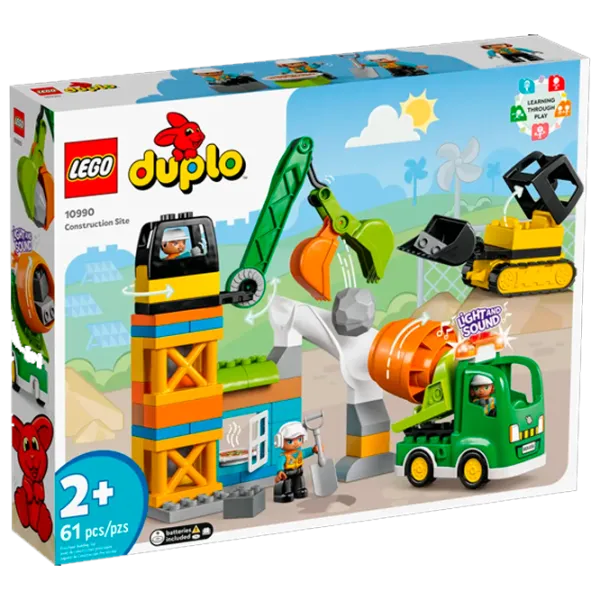 Constructor LEGO Construction Site Сonstrucție/ Multicolor photo 1