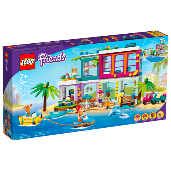 Constructor LEGO Vacation Beach House Vilă/ Multicolor photo 1