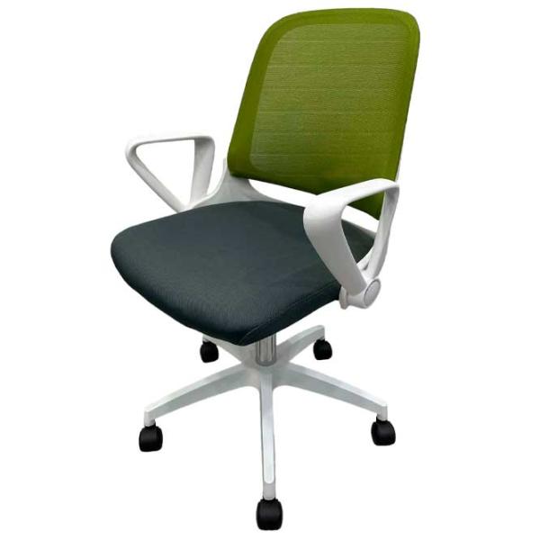 Fotoliu de birou ART Smart Point OC Stofă/ Olive White photo 1