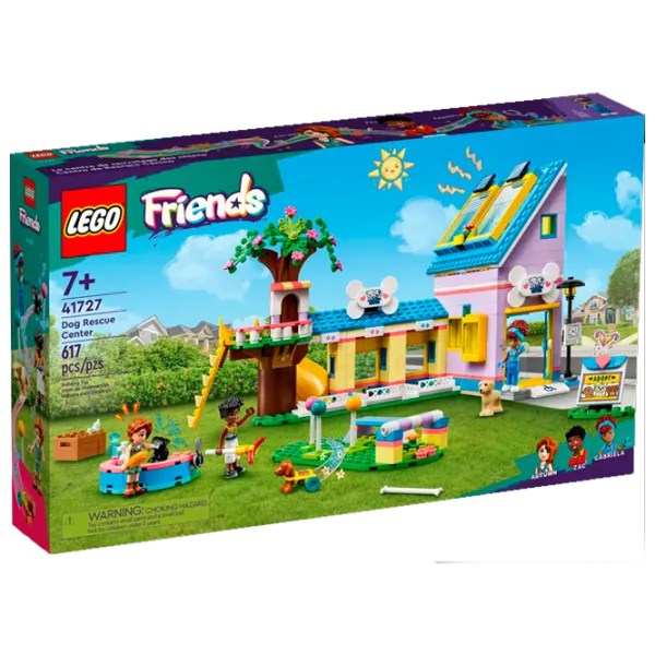 Constructor LEGO Dog Rescue Center Figuri/ Multicolor photo 1