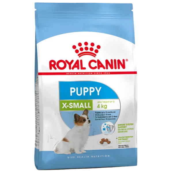 Hrană pentru câini uscată Royal Canin X-Small Puppy 27811-001 1.5 kg/ Pasăre photo 1