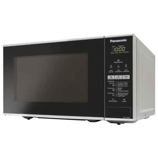 Микроволновая печь Panasonic NN-ST254MZPE Отдельно стоящий/ 800 Вт/ Серебристый photo 1