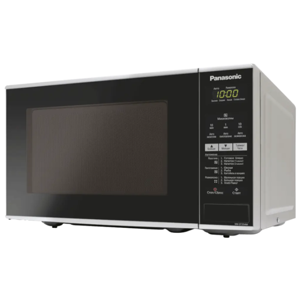 Микроволновая печь Panasonic NN-ST254MZPE Отдельно стоящий/ 800 Вт/ Серебристый photo 1