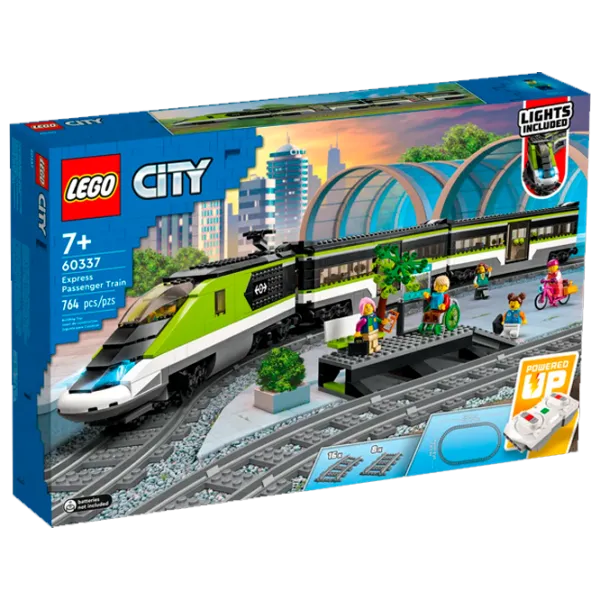 Constructor LEGO Express Passenger Train Figuri/ Multicolor photo 1