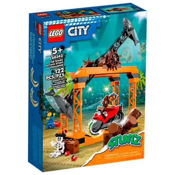 Конструктор LEGO The Shark Attack Stunt Challenge мотоцикл/ Разноцветный photo 1