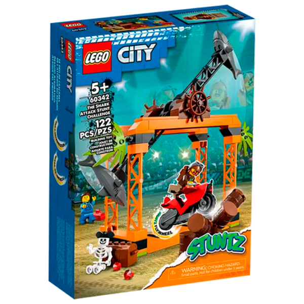 Конструктор LEGO The Shark Attack Stunt Challenge мотоцикл/ Разноцветный photo 1