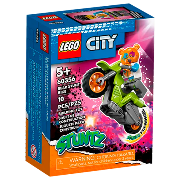 Конструктор LEGO Bear Stunt Bike мотоцикл/ Разноцветный photo 1
