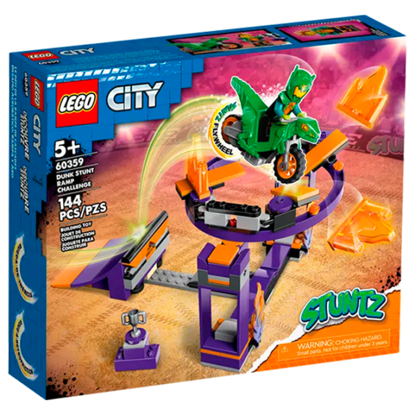 Конструктор LEGO Dunk Stunt Ramp Challenge мотоцикл/ Разноцветный photo 1