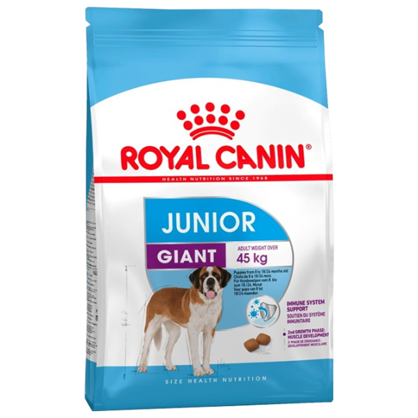 Корм для собак сухой Royal Canin Giant Junior 27787-001 15 кг/ Птица photo 1