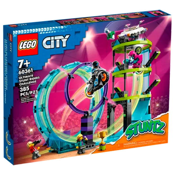 Constructor LEGO Ultimate Stunt Riders Challenge Motocicletă/ Multicolor photo 1