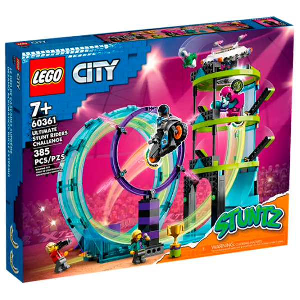 Constructor LEGO Ultimate Stunt Riders Challenge Motocicletă/ Multicolor photo 1