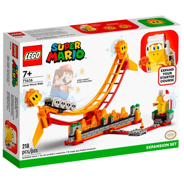 Конструктор LEGO Lava Wave Ride Expansion Set Фигуры/ Разноцветный photo 1