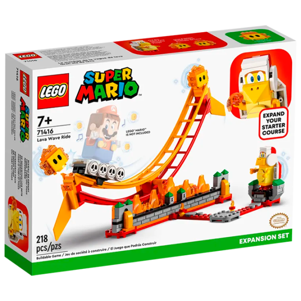 Конструктор LEGO Lava Wave Ride Expansion Set Фигуры/ Разноцветный photo 1