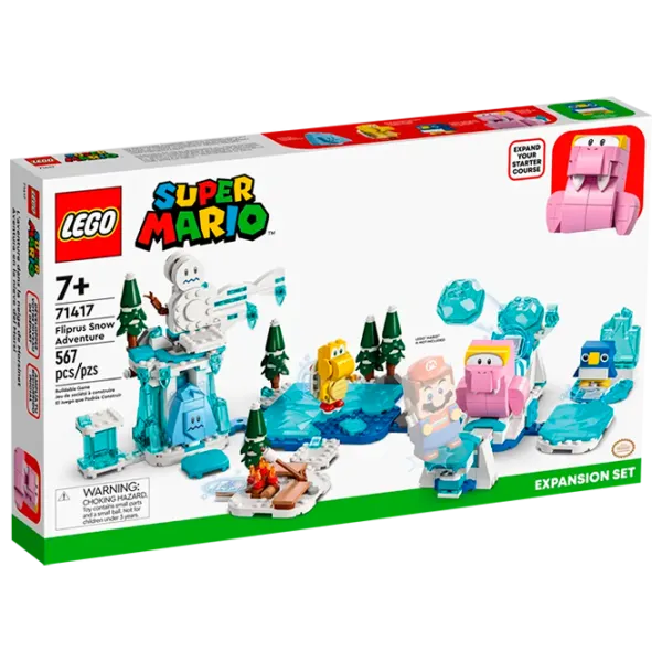 Constructor LEGO Fliprus Snow Adventure Expansion Set Figuri/ Multicolor photo 1