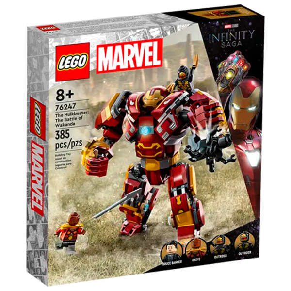Конструктор LEGO The Hulkbuster: The Battle of Wakanda Персонаж из фильма/ Разноцветный photo 1