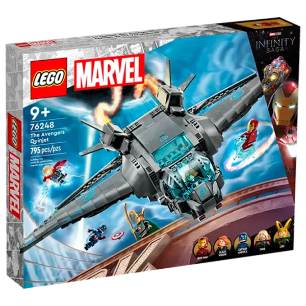 Конструктор LEGO The Avengers Quinjet Персонаж из фильма/ Разноцветный photo 1