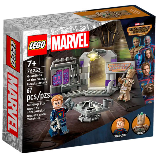 Конструктор LEGO Guardians of the Galaxy Headquarters Персонаж из фильма/ Разноцветный photo 1