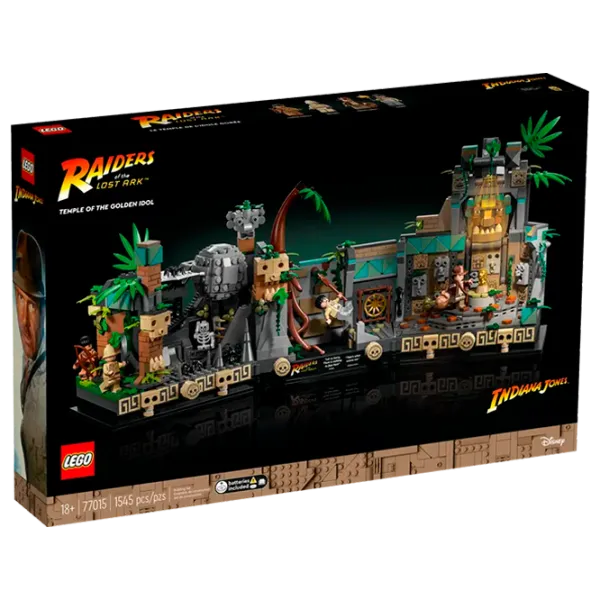 Конструктор LEGO Temple of the Golden Idol Сцена из фильма/ Разноцветный photo 1