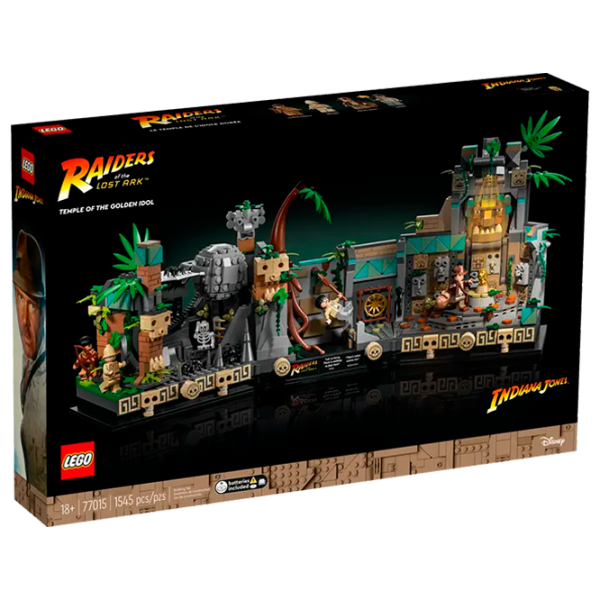 Конструктор LEGO Temple of the Golden Idol Сцена из фильма/ Разноцветный photo 1