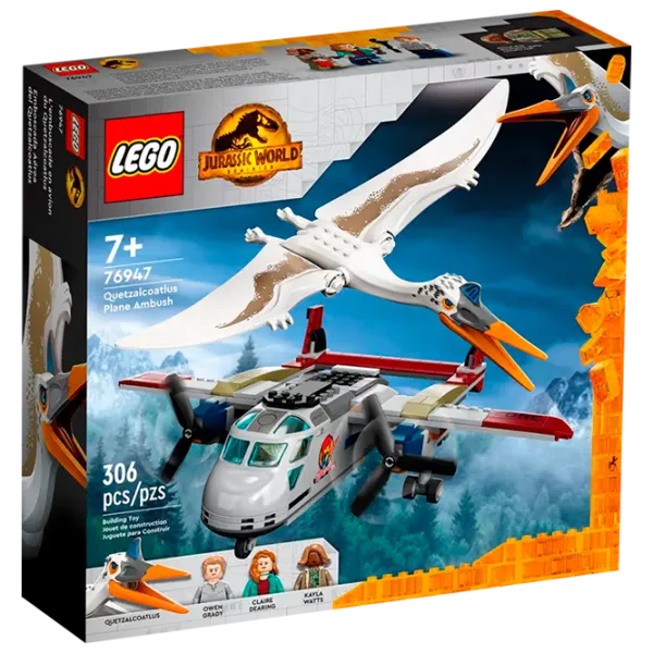 Конструктор LEGO Quetzalcoatlus Plane Ambush Сцена из фильма/ Разноцветный photo 1