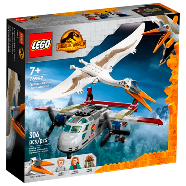 Конструктор LEGO Quetzalcoatlus Plane Ambush Сцена из фильма/ Разноцветный photo 1