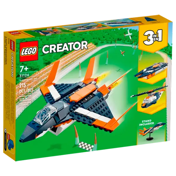 Конструктор LEGO Supersonic-jet Транспорт/ Разноцветный photo 1