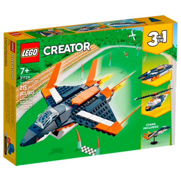 Конструктор LEGO Supersonic-jet Транспорт/ Разноцветный photo 1