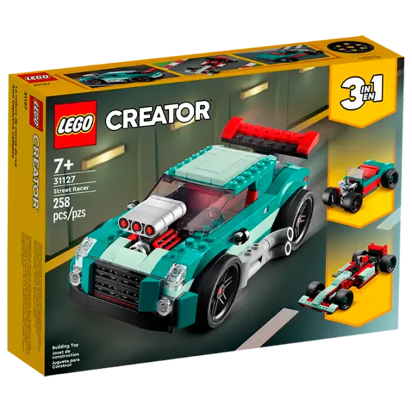 Конструктор LEGO Street Racer Автомобиль/ Разноцветный photo 1