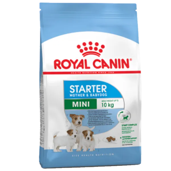 Hrană pentru câini uscată Royal Canin Mini Starter 27803-001 4 kg/ Pasăre photo 1