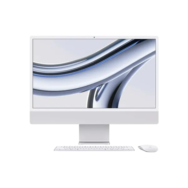 All-in-One PC Apple 24" 4.5K M3/ iMac 2023/ 8 GB/ 512 GB/ Silver photo 1