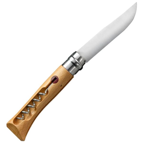 Нож Opinel Corkscrew Bottle Opener N10 для повседневного использования/ Sandvik 12C27 photo 1