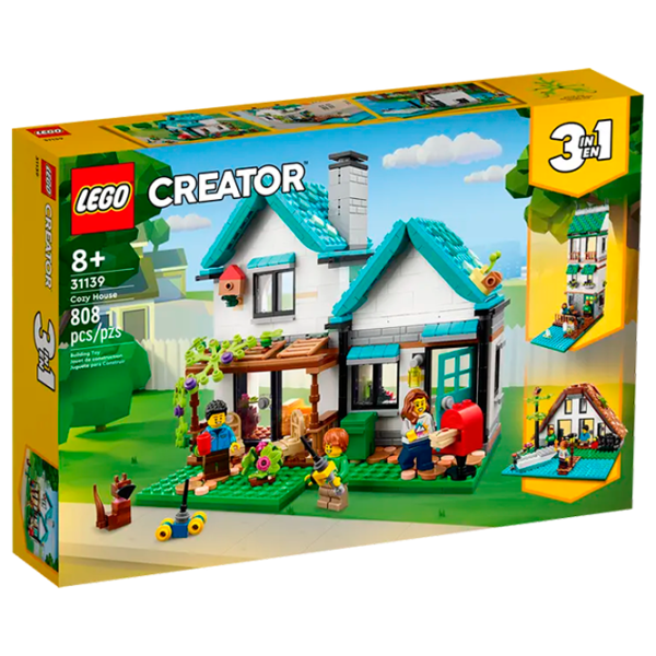 Constructor LEGO Cozy House Figuri/ Multicolor photo 1
