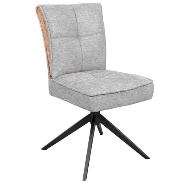 Scaun de bucătărie DecoPrim Lorenz Stofă/ Gray photo 1