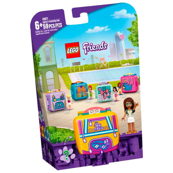 Конструктор LEGO Andrea's Swimming Cube Фигуры/ Разноцветный photo 1