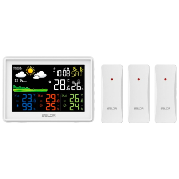 Метеостанция Baldr B0359WST4H4PR-White Черный photo 1