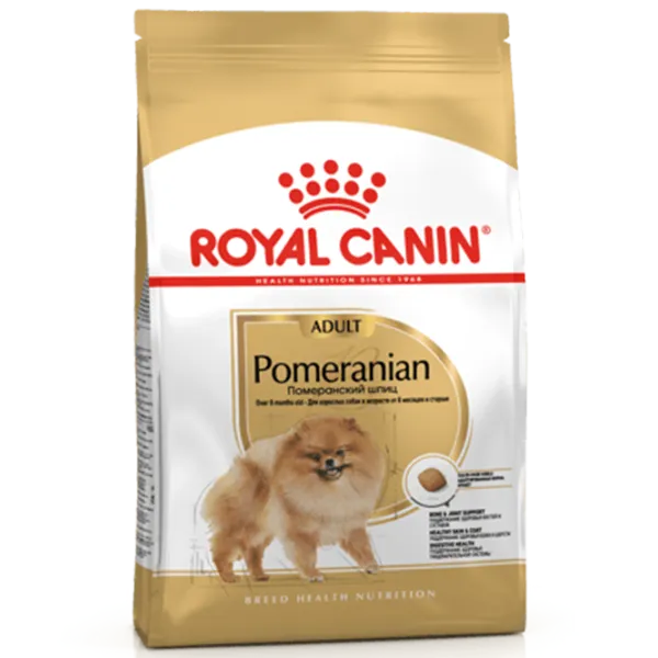 Корм для собак сухой Royal Canin Pomeranian Adult 27815-001 1.5 кг/ Птица photo 1 Корм для собак сухой Royal Canin Pomeranian Adult 27815-001 1.5 кг/ Птица photo 1
