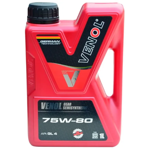 Трансмиссионное масло Venol 75W-80 GL-4 1 л/ полусинтетическое/ 75W-80 photo 1