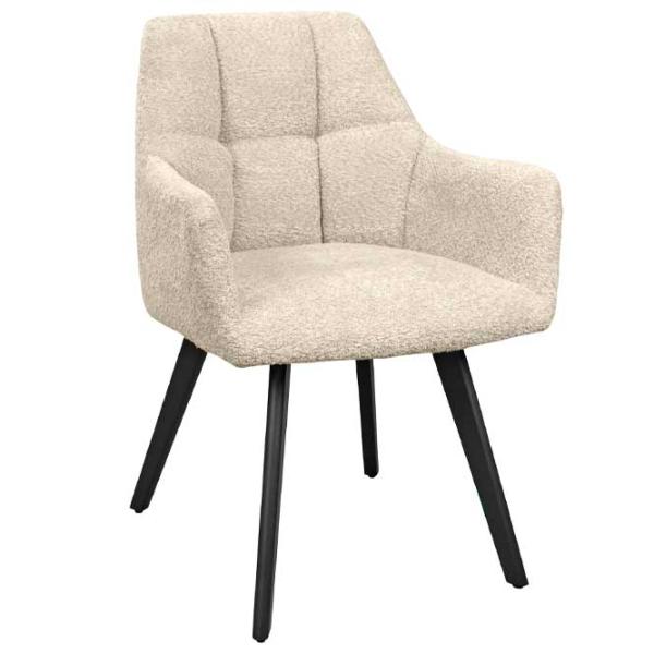 Scaun de bucătărie DecoPrim Verona Stofă/ Beige photo 1 Scaun de bucătărie DecoPrim Verona Stofă/ Beige photo 1