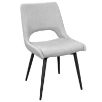 Кухонный стул DecoPrim Bruno Ткань/ Серый Черный