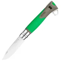 Cuțit Opinel Explore Green Tick Remover N12 de vânătoare/ Sandvik 12C27
