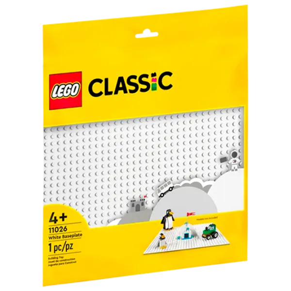 Constructor LEGO Baseplate Creativ/ White photo 1