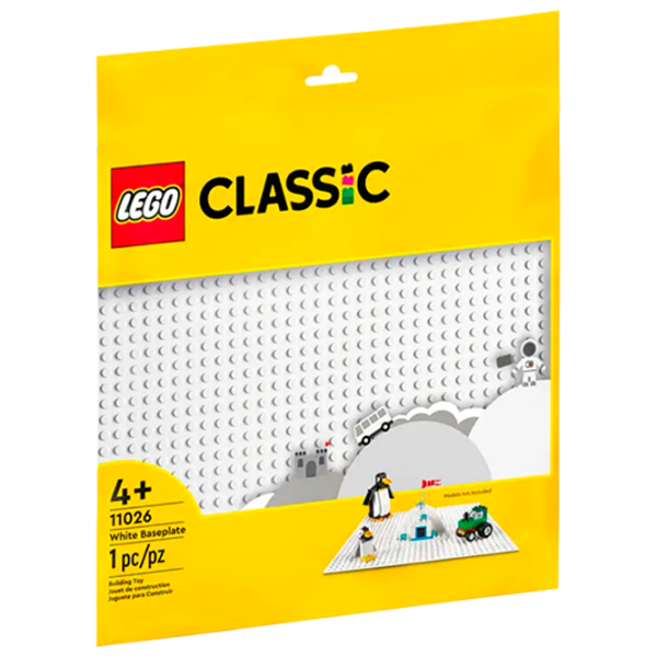 Constructor LEGO Baseplate Creativ/ White photo 1