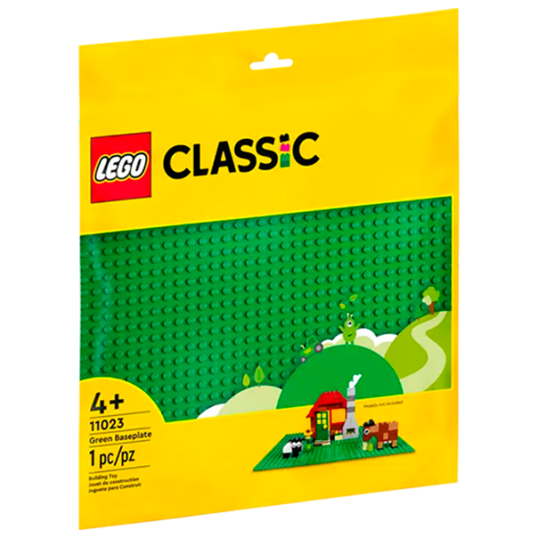 Constructor LEGO Baseplate Creativ/ Green photo 1