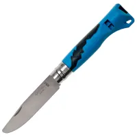 Cuțit Opinel Outdoor junior blue Nr. 7 de buzunar/ Sandvik 12C27