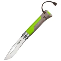Cuțit Opinel Terre Vert Nr. 8 pentru uz zilnic/ Sandvik 12C27