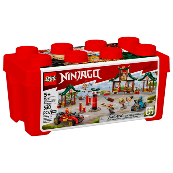 Конструктор LEGO Creative Ninja Brick Box Фигуры/ Разноцветный photo 1