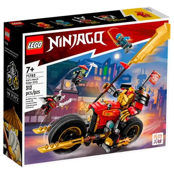 Конструктор LEGO Kai’s Mech Rider EVO мотоцикл/ Разноцветный photo 1