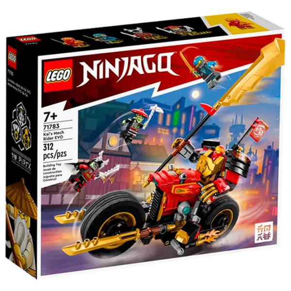 Конструктор LEGO Kai’s Mech Rider EVO мотоцикл/ Разноцветный photo 1